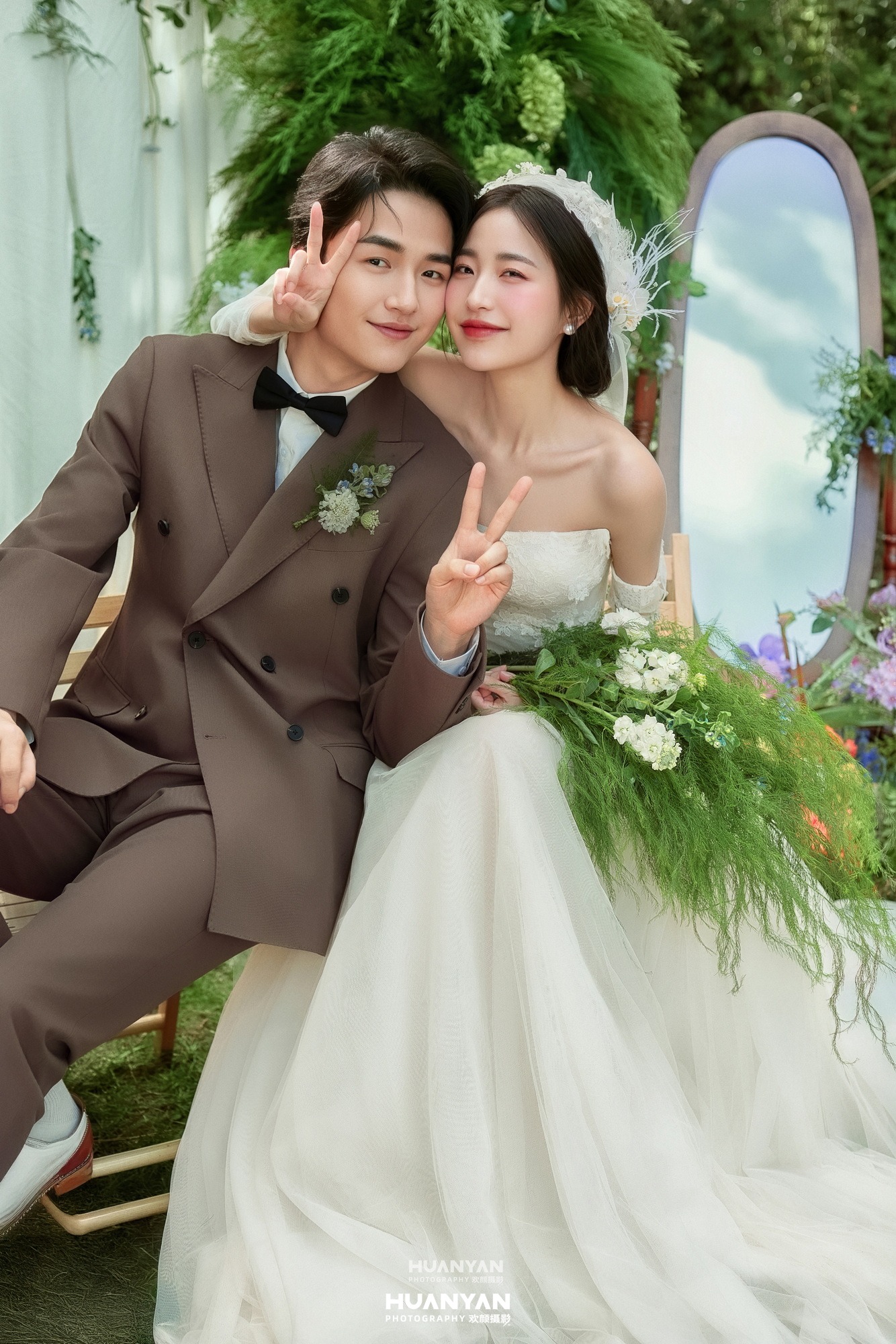 风遇林野客片第11张｜清新自然婚纱照，摄于户外自然