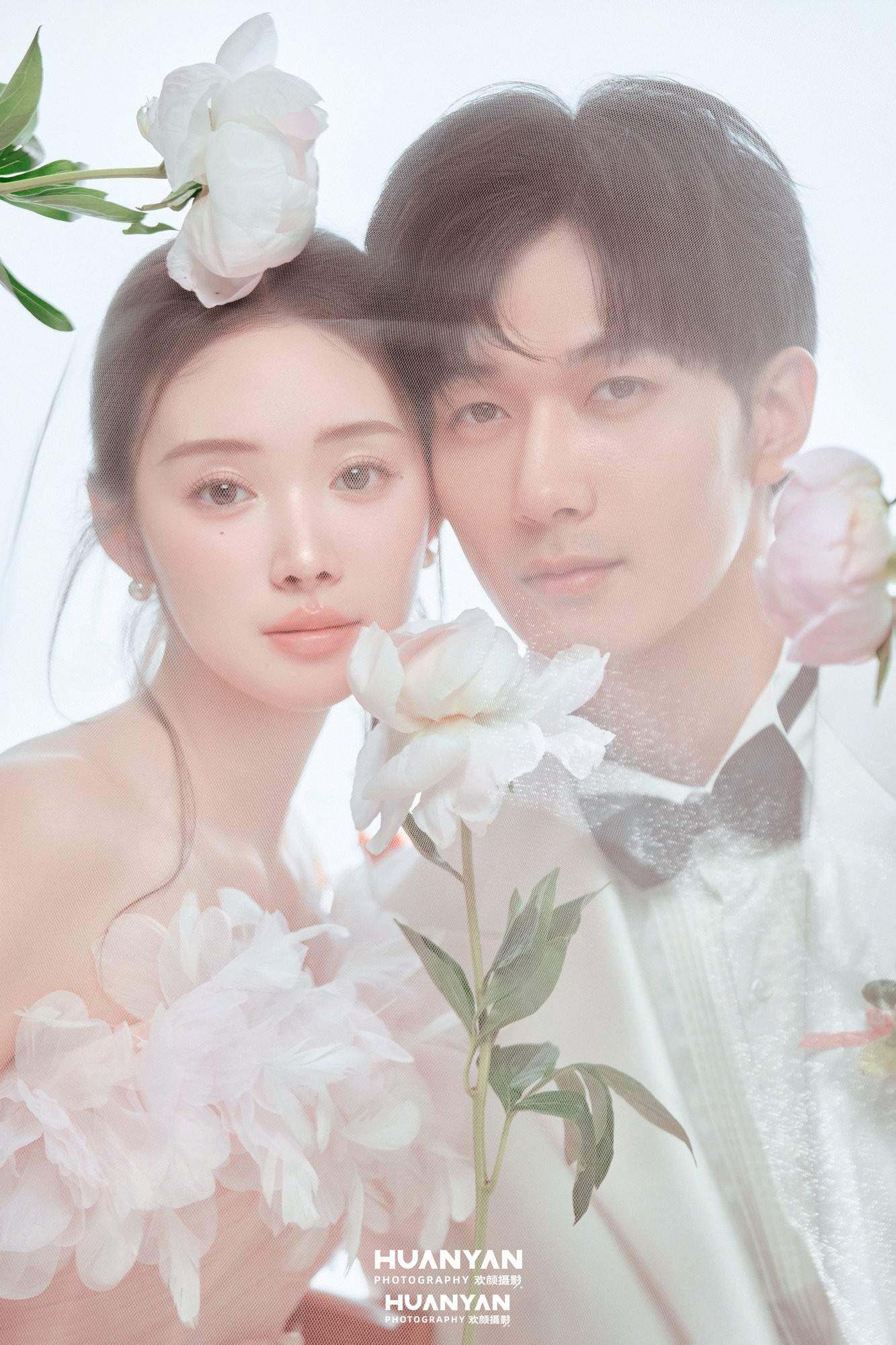 韩式温柔婚纱照 · 户外自然场景 · 野风轻念客片