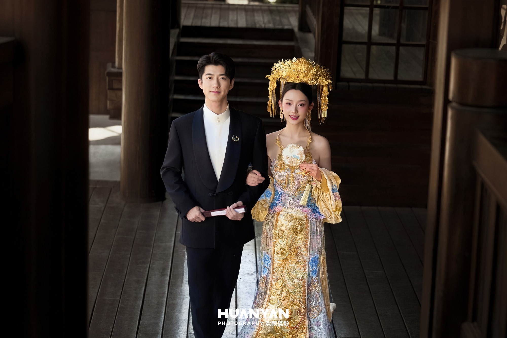 户外自然韩式温柔婚纱照实拍（留白之诗系列）